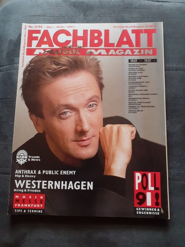 Fachblatt musik magazin 1992 - magazin, #