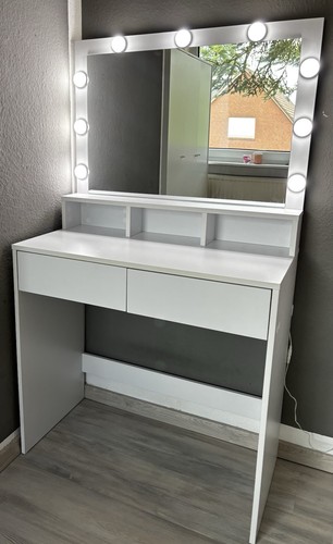 Schminktisch mit led spiegel - schminktisch,