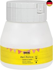 KREUL 49252 - Art Potch Lack und Leim, transparent, 250 ml, Serviettentechnik-