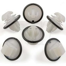 6x Zierleiste Befestigungs Clip mit Dichtung für Mercedes-Benz | A9109910000