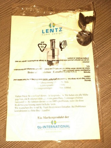 Entsafter lentz 4 - lentz, es