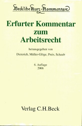 Erfurter kommentar zum - kommentar,