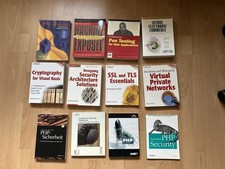 IT Security Fachbücher-Hacking Web Apps, Pen Testing, VPN, PHP Sec, Cryptography