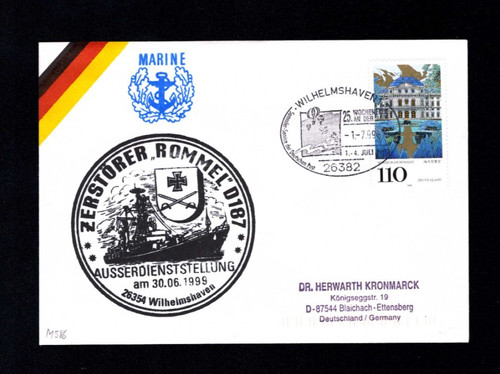 Marine zerstörer rommel - "zerstörer,
