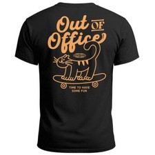 Herren T-Shirt Backprint Out