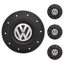 4x ORIGINAL VW Abdeckkappe Radnabe Stahlfelge 16 Zoll T6 AMAROK 7H0601151B RVB