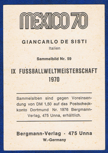 Fussball bergmann sammelbild - fussball,