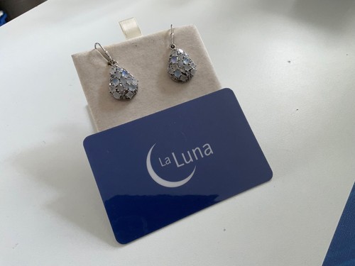 Luna mondstein ohrhänger - la,