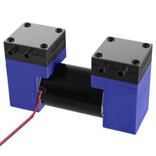 2 Zylinder 12V Luftpumpe Vakuumpumpe Kompressor elektrische Vakuum Luft Pumpe 