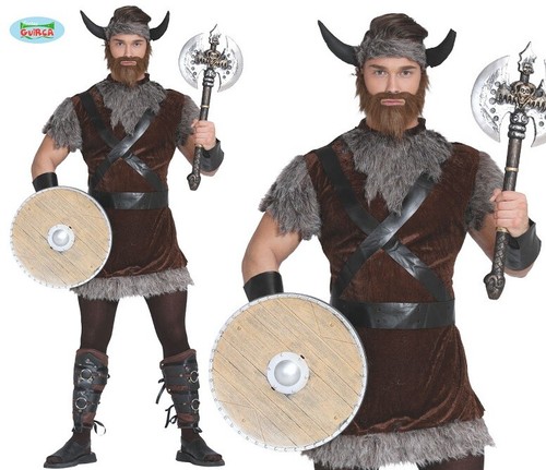 Herren wikinger mann kostüm - herren,