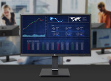 LG 24CQ650W-BP All-In-One PC Thin Client Quad Core 8GBRAM 256GBSSD 24" FHD Pivot