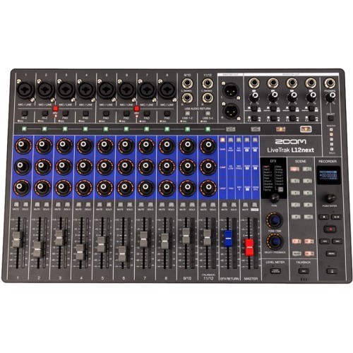 Zoom livetrak l12next digital - l12next,
