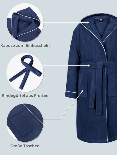 Laynenburg premium bademantel - premium,