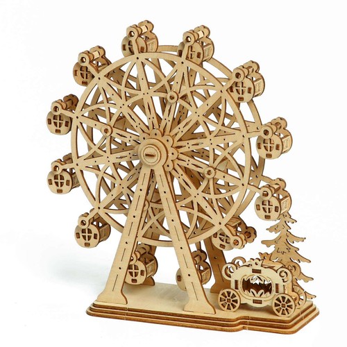 Holz puzzle riesenrad diy - 3d,