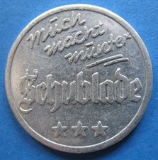 alte WERTMARKE MUCH Cafe Schublade Much macht munter Biermarke WMF 1998 