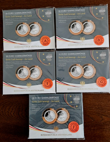 Set euro brd 2020 - 5,