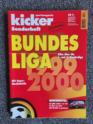 Kicker sportmagazin sonderheft - sportmagazin,
