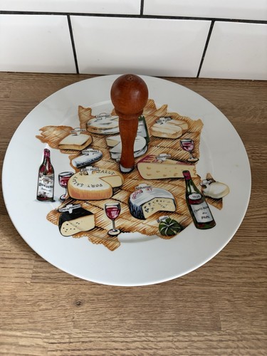 Vintage käseplatte mit - vintage,
