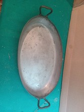 Grosse Auflaufform alt Kupfer