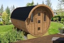 Saunafass Fasssauna Saunahaus