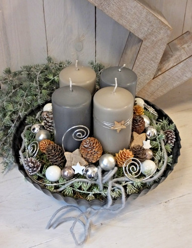 Adventskranz adventsgesteck - adventskranz,,