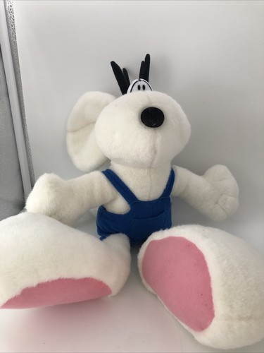 Diddl maus mit - blauer, latzhose