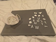 IKEA SVENSAS Pegboard Message