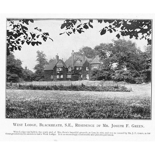 West lodge lee blackheath - lodge, lee,