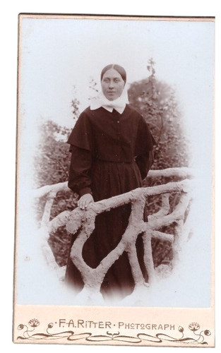 Cdv foto 1900 junge frau - foto, 1900,