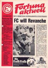 Fussball-Programmheft   71/72   Liga   Fortuna Düsseldorf - 1. FC Köln