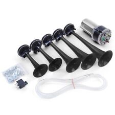 Trompete Fanfare A 5 Töne Melodie La Cucaracha Mit Kompressor Schwarz 118dB 12