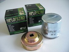 BMW 2 x Ölfilter Hiflo HF163