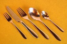 WMF LIGNANO - Cromargan - TAFELBESTECK 5-teilig - TOPP-Zustand - 1 (von 4) Sets