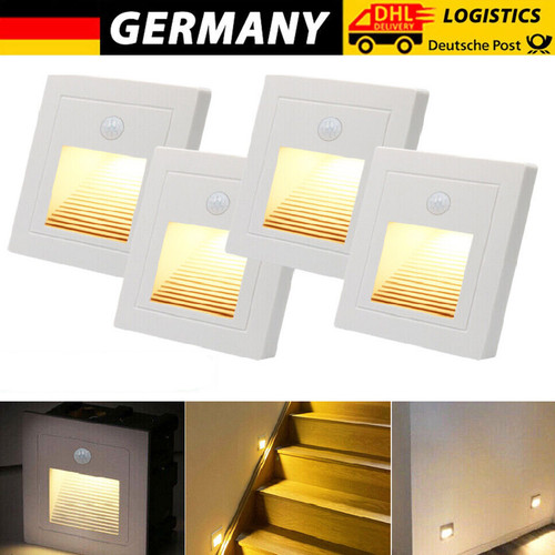 8stk led treppenlicht - led,