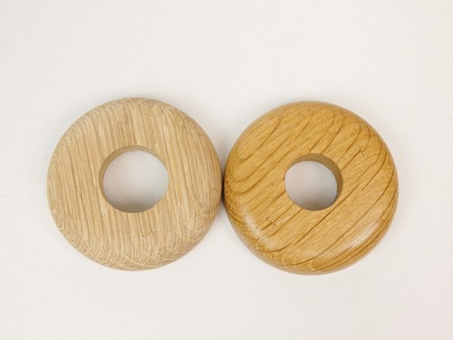 Holzrosette eiche 15mm 19mm - holzrosette,
