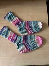 Selbstgestrickte Socken