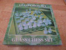 Glasschachspiel 25 x 25 cm in