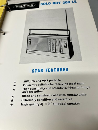 Grundig solo boy - grundig,