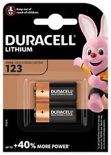 Duracell Ultra Lithium  123  Batterie  Photo  CR123  CR17345  2er Blister