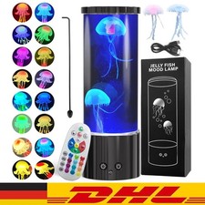 LED Quallen Echte Lava Lampe
