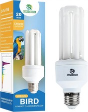 UVA UVB Bird Light Bulb 20W