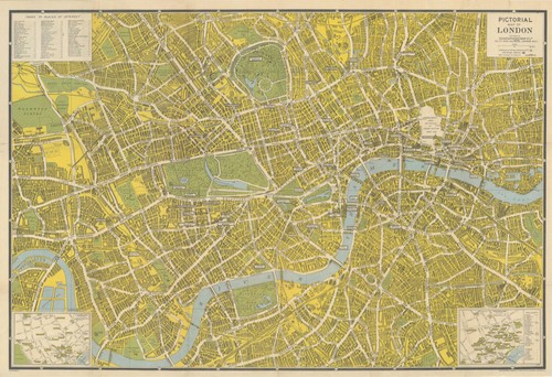 Bildkarte von london - bildkarte,