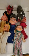 Konvolut alte handpuppen - konvolut,