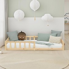 Kinderbett 90x200 Bodenbett
