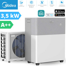 Midea Porta Split Mobile Klimaanlage Klimagerät ohne Abluftschlauch 3,5 kW Klima