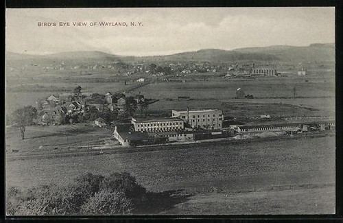 Wayland birds eye - wayland,, view