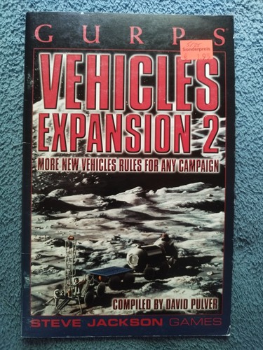 Gurps vehicles expansion - gurps,
