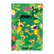 Marsupilami Mit Familie Im Dschungel Poster 60x90 cm, One size, Weiß