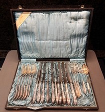 Alter besteckkasten mit - alter,