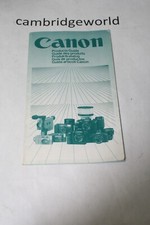  CANON 1983 PRODUCTS GUIDE